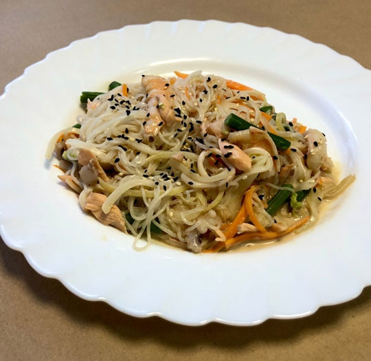 Фото WOK c морепродуктами (Фунчоза)